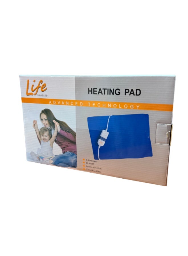 لايف وسادة تسخين كهربائية لتخفيف اوجاع الدورة الشهرية و تسكين الالم (العلاج الحراري) - 40x32 سم - 3 درجات تسخين - Image 2